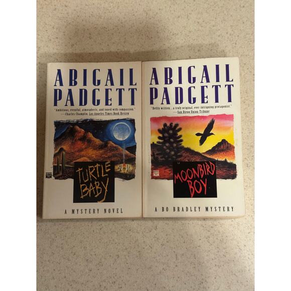 Moonbird Boy and Turtle Baby Abigail Padgett books - Picture 1 of 5